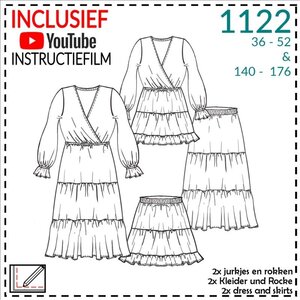 It's a Fits Jurk en rok