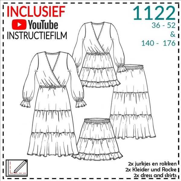It's a Fits Jurk en rok voor dames en meisjes