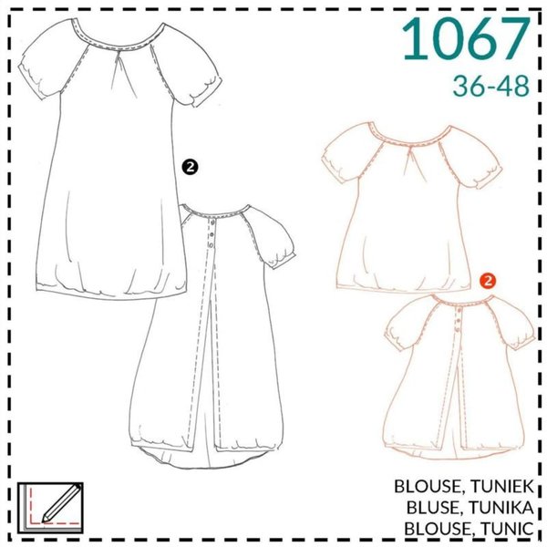 It's a Fits Tuniek en blouse