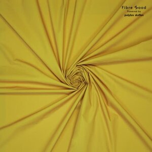  Silicone popeline licht saffraangeel