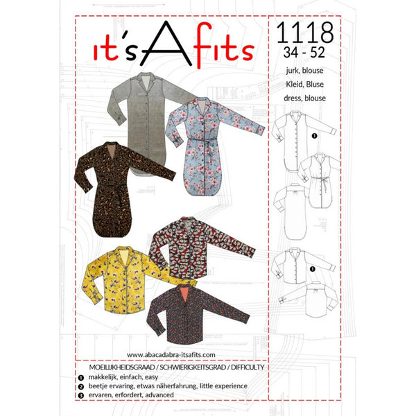 It's a Fits Naaipatroon voor jurk en blouse