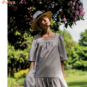 *** Stretch jaquard 3D lila