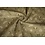 Coupon 34 katoen groen met army tekens 140 x 150 cm
