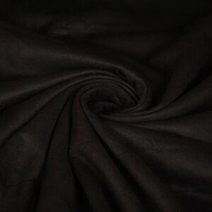 Scuba suede zwart