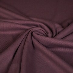  Jersey rib katoen mauve