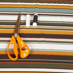  Hippe streep basiskleur bruin