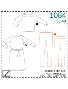 It's a Fits Broek, shirt en jurk