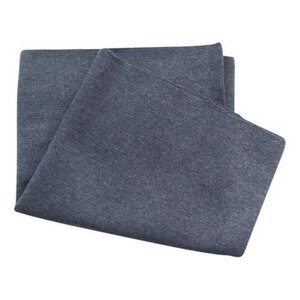  Boordstof de luxe donker gemêleerd denim