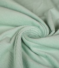  Ribfluweel stretch mint