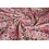 Alpen fleece stof met roze panterprint