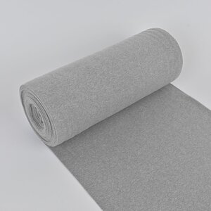  Boordstof fijn lichtgrijs