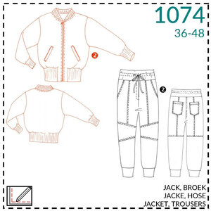 It's a Fits Bomberjack en broek