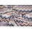 SALE Viscose stretch stof met zigzag paars