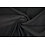 Basic Voorgewassen denim stof met stretch zwart