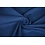 Basic Voorgewassen denim stof met stretch licht marine