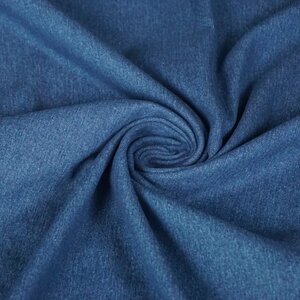 Basic Voorgewassen denim met stretch blauw