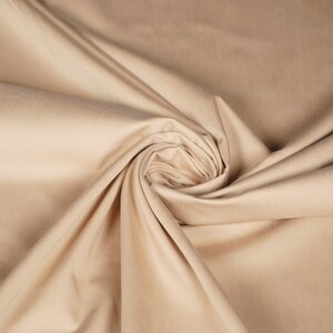  Stretch popeline zandkleur