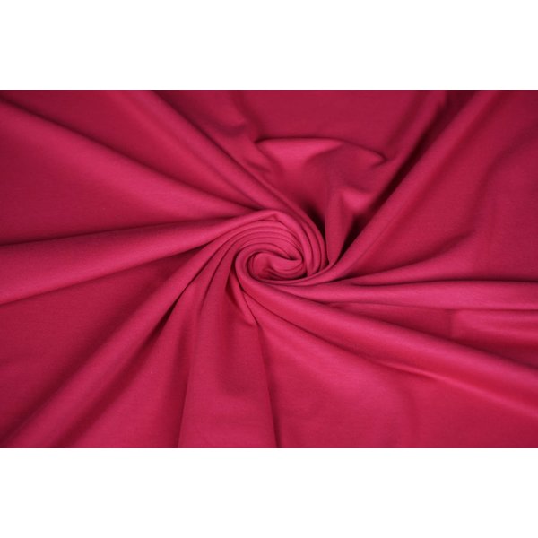 Polyester pique stof fuchsia