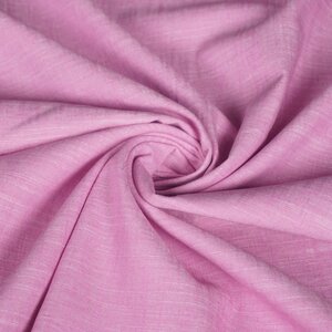 Linnen chambray felroze