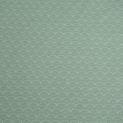  Organic tricot met ovalen groen
