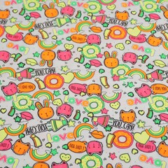  Tricot met neonprint love