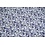 Coupon 265 Viscose met blauwe en witte bloemetjes 180 x 150 cm