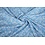 Coupon 183 Viscose met lichtblauw met klein bloemdessin