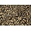 Coupon 204 Voile zwart met beige vlekken 180 x 140 cm