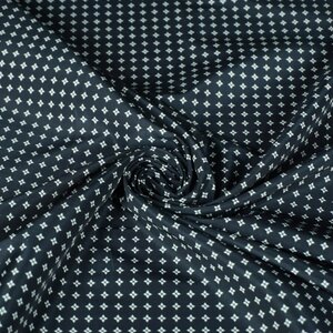  Voering zwart met ruitje