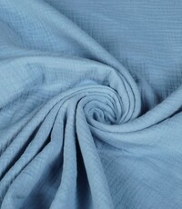  Hydrofiel doek jeans blauw