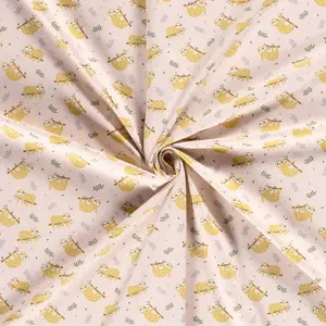  Tricot roze met luiaardjes