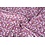 SALE Viscose twill stof paars met bloemetjes