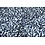 Coupon 715 Katoen donkerblauw met witte vegen 180 x 140 cm