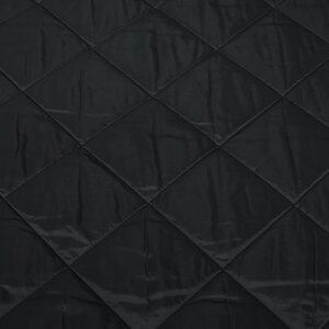Gewatteerd diep donkerblauw grote ruit
