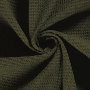  Wafeldoek legergroen