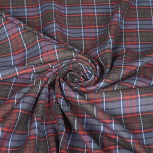  Flanel met rode ruit