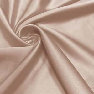 Basic Satijn met stretch zalmroze