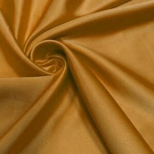 Basic Satijn met stretch goud