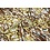 Coupon 38 Tricot met abstracte print bruin/groen 180 x 150 cm