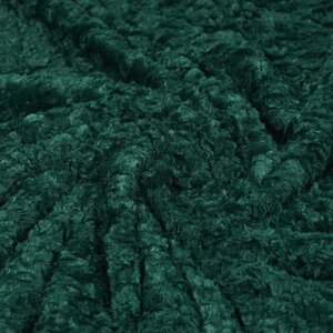  Fake fur donkergroen