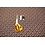Coupon 28 Chiffon zwart met beige/rode bloemen en lurex 180 x 150 cm