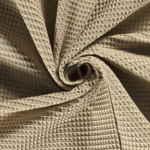  Wafeldoek licht beige