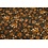 Coupon 2 Viscose met oranje bloemetjes 170 x 150 cm