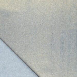 Denim met glanscoating goud