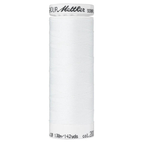 Amann Mettler elastisch garen  wit