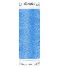  Amann Mettler elastisch garen  blauw