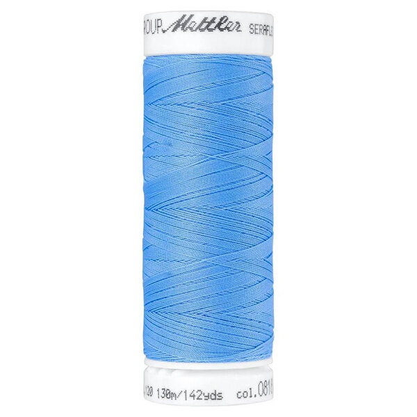 Amann Mettler elastisch garen  blauw