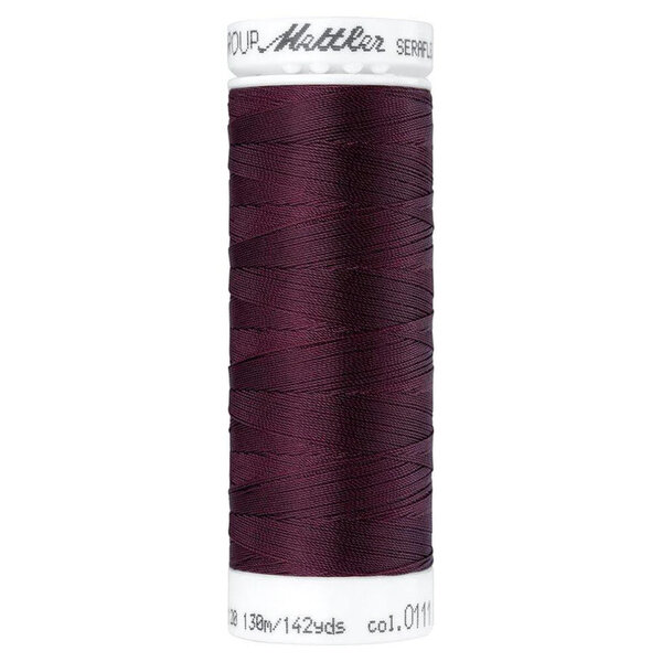 Amann Mettler elastisch garen  aubergine