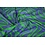 Viscose stof met gevlamd dessin in lila en groen
