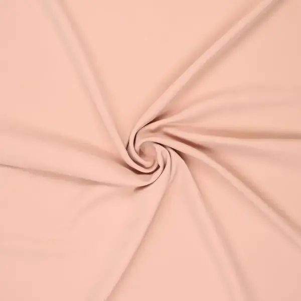 Basic Terlenka stretch stof zalmroze